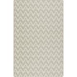 Milliken Imagine Area Rug GALLOWAY Galloway Silver Chevrons Triangles 3 10 x 5 4 Rectangle