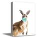 Awkward Styles Kids Room Wall Art Funny Animal Nursery Room Wall Art Kangaroo Canvas Blue Bubble Gum Kids Room Decor Kangaroo Gifts for Kids Room Decor Kangaroo Baby Room Wall Art Gum Art Collection