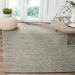 SAFAVIEH Montauk Jakov Geometric Diamond Cotton Area Rug Ivory/Dark Grey 6 x 6 Square