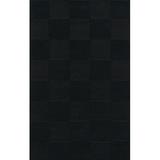 Dalyn Dover Area Rug DV15 Dv15 Black Checkered Boxes 5 x 8 Rectangle