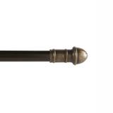 KenneyÂ® Dresden 7/16 Adjustable Decorative Cafe Curtain Rod 28-48 Oil Rubbed Bronze