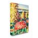 Stupell Home DÃ©cor Pumpkin Patch Fall Autumn Landscape Design Canvas Wall Art by the Saturday Evening Post