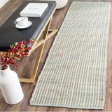 SAFAVIEH Cape Cod Ivana Braided Striped Area Rug 2 3 x 6 Natural