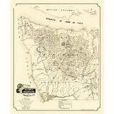 Olympic Mountains Washington - Gill 1890 - 23.00 x 27.91 - Matte Canvas