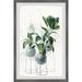 Marmont Hill Ceramic Plant Pots II Framed Painting Print-Size:24 X 36