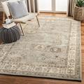 SAFAVIEH Royalty Juniper Traditional Wool Area Rug Silver/Cream 6 x 9