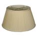 Royal Designs 15 Side Pleat Lamp Shade Eggshell