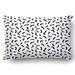 ARTJIA Abstract Geometric Pattern In Retro Memphis Style Fashion Pillowcase Pillow Cushion Cover 20x30 inch