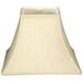 Royal Designs 12 Square Bell Lamp Shade Eggshell