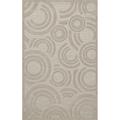 Dalyn Dover Area Rug DV3 Dv3 Putty Circles Loops 10 x 14 Rectangle