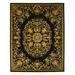 SAFAVIEH Heritage Cleves Traditional Wool Area Rug Black 3 6 x 3 6 Round
