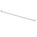 Design House Adjustable Closet Rod in White 48-Inch to 72-Inch