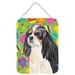 Carolines Treasures SC9471DS1216 Cavalier Spaniel Easter Eggtravaganza Wall or Door Hanging Prints 12x16 multicolor