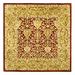 SAFAVIEH Persian Legend Adrian Floral Bordered Wool Area Rug Red/Gold 8 3 x 11