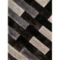 United Weavers Finesse Area Rug 2100 21170 Chichi Black Grate Blocks 1 10 x 3 Rectangle