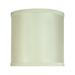 Aspen Creative 31059 Transitional Drum (Cylinder) Shaped Spider Construction Lamp Shade in Off White 8 wide (8 x 8 x 8 )