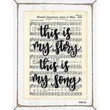 Blessed Assurance - This is My Story Poster Print by Imperfect Dust Imperfect Dust