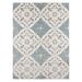Momeni Brooklyn Heights Damask Transitional Area Rugs Blue