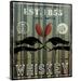 Global Gallery s Old Salt Whiskey Love Birds By Ryan Fowler Stretched Canvas Wall Art