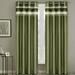 Milan Blackout Multilayer Energy Saving Grommet Single Curtain Panels - 54 x 108 Panel - Sage