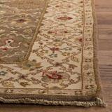 Safavieh Oushak Hand-knotted Treasures Wool Heirloom Rug 6 x 9 Latex Free Contains Latex 6 x 9 Living Room Bedroom Dining Room Traditional