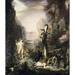 Hercules and the Hydra 1867 Gustave Moreau (1826-1898 French) Oil on canvas Art Institute of Chicago Illinois USA Poster Print (18 x 24)