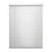 1 Inch WHITE Aluminum Mini Blind - 36 Wide by 25 Long