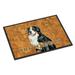 Carolines Treasures LH9452JMAT Bernese Mountain Dog Wipe your Paws Indoor or Outdoor Mat 24x36 36 L x 24 W multicolor