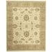 Due Process Stable Trading Jagapatti Oushak Cream & Fawn Area Rug 3.6 x 20 ft.