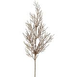 Vickerman 28 Copper Onoclea Glitter Wild Huck Artificial Christmas Spray. Includes 6 sprays per pack.