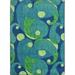 Joy Carpets 1531D-03 Kid Essentials Jazzy Rectangle Teen Area Rugs 03 Blue & Teal - 7 ft. 8 in. x 10 ft. 9 in.