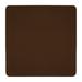 Skid-resistant Carpet Indoor Area Rug Floor Mat - Chocolate Brown - 5 X 5 - Many Other Sizes to Choose From