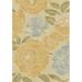 Milliken Top 30 Area Rug Peony Garden French Vanilla Peony Flowers 5 4 x 7 8 Rectangle