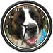 ST. BERNARD Wall Clock dog doggie pet breed gift