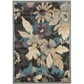 SAFAVIEH Paradise Kyler Floral Leaves Area Rug Grey/Multi 4 x 5 7