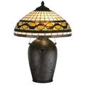 Meyda Tiffany - 19169 - Two Light Table Lamp - Tiffany Acorn - Bronze-115pack