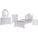 Picket House Furnishings Annie Twin Platform 5PC Bedroom Set w/ Storage Trundle