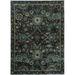 Sphinx Andorra Area Rug 7124A Navy Diamond Petals 1 10 x 3 2 Rectangle