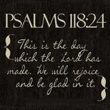 Psalms 118-24 Poster Print by Taylor Greene (24 x 24)