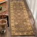 SAFAVIEH Heritage Regis Traditional Wool Runner Rug Brown/Ivory 2 3 x 14