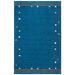 SAFAVIEH Heritage Cheshunt Traditional Wool Runner Rug Blue/Beige 2 3 x 14