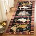 SAFAVIEH Chelsea Tayler Nautical Wool Runner Rug Black 2 6 x 8