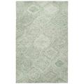 Rizzy Rugs Brindleton Area Rug BR364A Green Ogee Scales 3 x 5 Rectangle