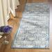 SAFAVIEH Brentwood Bedinn Floral Overdyed Runner Rug 2 x 22 Navy/Cream