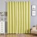 Lattice Pattern Curtains | 2 Packs | White & Yellow Trellis Curtains | 52 x 96 Inch Blackout Curtains | Insulated Grommet Curtains