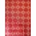 EORC FA7058RD10X14 10 x 14 ft. Turkish Knot Transitional Wool Area Rug Red