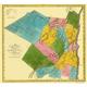 Ulster County New York - Burr 1829 - 25.19 x 23 - Matte Art Paper