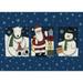 Milliken Seasonal Inspirations Area Rug Tis The Season 00543 Blue Jay 3 10 x 5 4 Rectangle