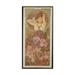 Trademark Fine Art The Precious Stones: Amethyst 1900 Canvas Art by Alphonse Marie Mucha