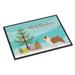 Australian Shepherd Dog Christmas Door Mat